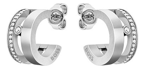 Aretes Hugo Boss Lyssa Acero Inoxidable 1580345 Para Mujer