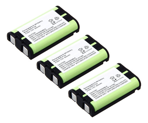 Batería Ni-mh Recargable De 900 Mah Y 3,6 V Para Telé...