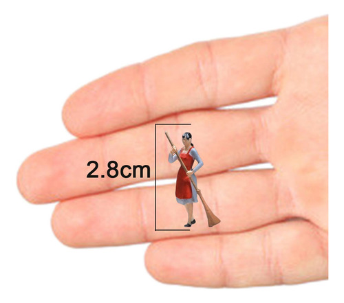 Miniatura 1/64 Modelos Personas Mujer Mujer Estándar