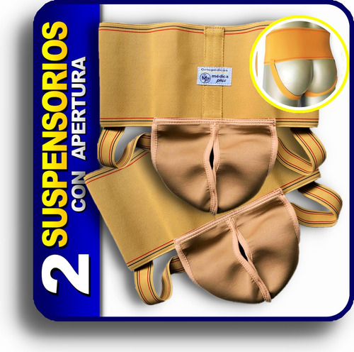 Suspensorio Soporte Testicular Elastico Banda Ancha Deporte