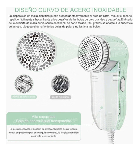 . Removedor Elétrico De Fiapos Para Roupas, Barbeador De