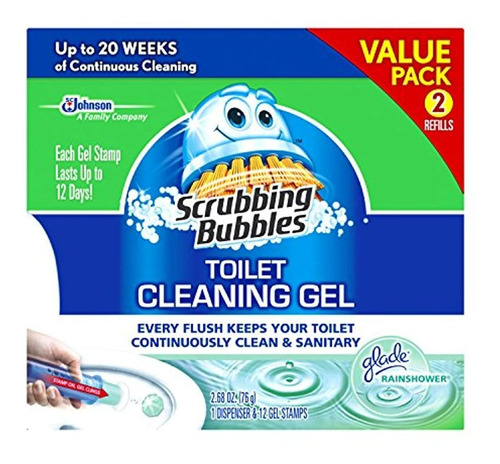 Scrubbing Bubbles Gel Limpiador De Inodoro, 1 Dispensador