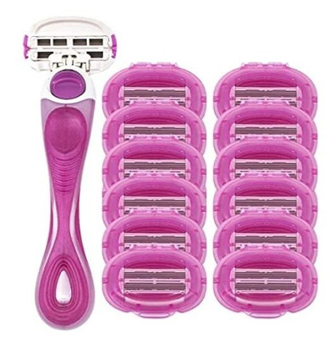 Kits Para Afeitar Y Aseo Shavemob 6-blade Women's Razor Kit 