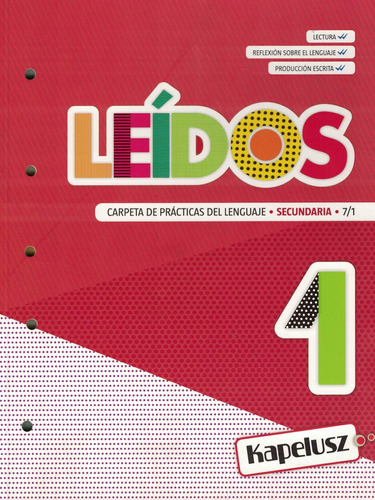 Prácticas Del Lenguaje 1 Sec.- Carpeta - Leidos - 2019 Equip