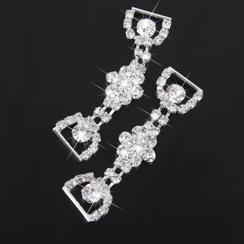 . Hebilla De Bikini Con Forma De Diamante De Imitación