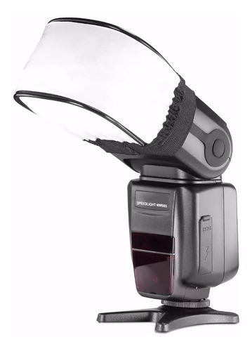 Imagen 1 de 10 de Mini Softbox Difusor Para Flash 10x13cm Pixco Nikon Canon