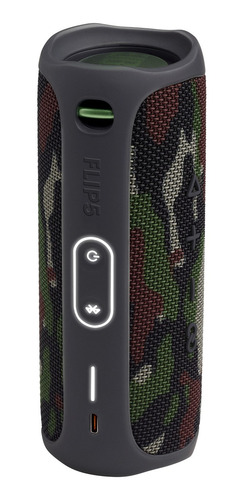 Parlante JBL Flip 5 JBLFLIP5BLUAM portátil con bluetooth waterproof squad