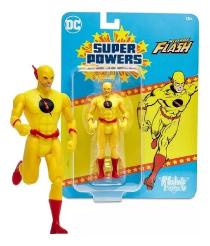 Figura Dc Super Powers Flash Reverse Mcfarlane Playking