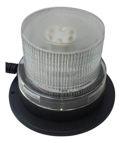 Baliza Sde /220v/led/estrobo/luz Ambar/cupula Cristal