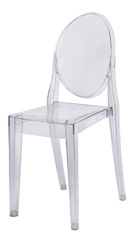 Cadeira Invisible Sem Braço Or Design 1107