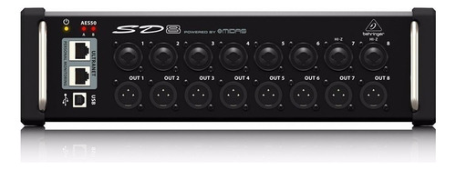 Behringer Sd8 Medusa Digital Snake 8 Preamps 8 Salidas Xlr