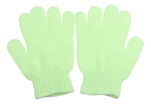 Guantes De Baño Exfoliantes Para Ducha, Color Caramelo, Colo