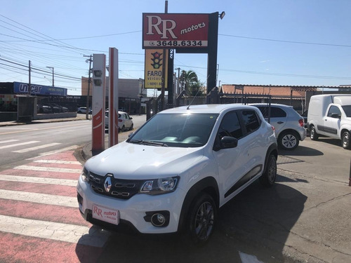 Imagem 1 de 14 de Renaut Kwid 1.0 Intense 2019 Branco
