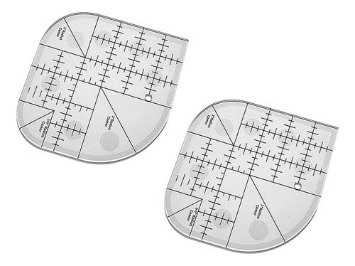 Regla Para Colcha Con Forma Curva, Herramienta De Mosaico Pa