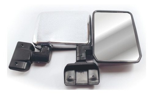 1 Espejo Retrovisor Cromado Toyota Cara De Vaca Land Cruiser