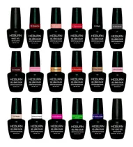 Comprar Heburn Kit X18 Esmaltes Semipermanentes Gel On-off Manicuria