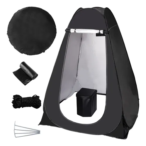 Inodoro Portátil Dinves Con Carpa Privacidad 1 Persona