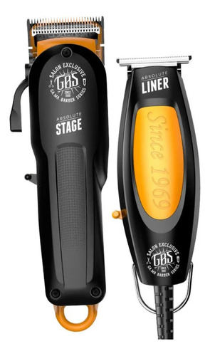Pack Gama Absolute Barber Trimmer Liner + Clipper Stage
