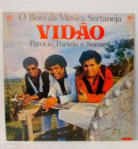 Patrício Portela E Sumaré Vidão - Lp Disco De Vinil