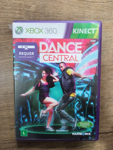 Jogo Dance Central Xbox 360 Original Seminovo Mídia Física