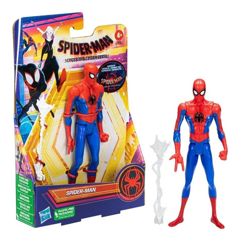 Figura Spiderman Articulada Hombre Araña Marvel Spider Verse