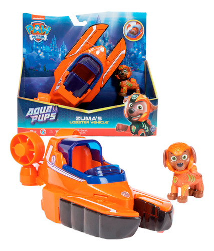 Paw Patrol Vehiculos De Rescate Aqua Pups Spin Master