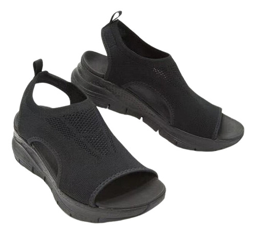 Otoño Sandalias De Moda Casual Zapatos De Tacón Bajo De Las