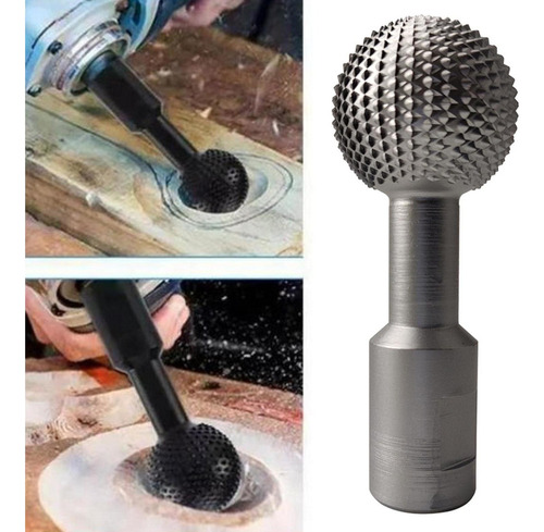 Fresa Rotativa De Esfera Para Herramienta De 14 Mm Plata