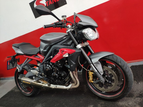 Triumph Street Triple 675 R Abs 2014 Cinza