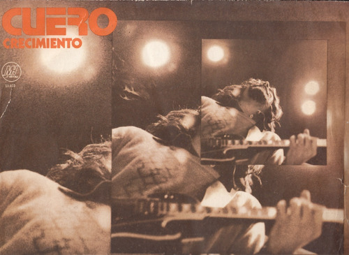 1974 Lp Cuero Crecimiento Jazz Rock Latino Argentina Escaso