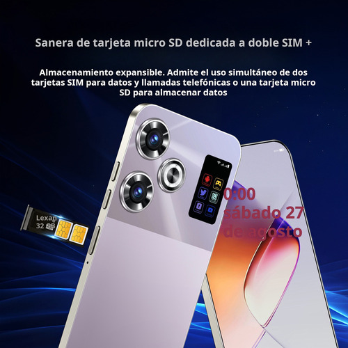 Z S25 Ultra Teléfono Móvil De 7,3 Pulgadas Android 14 Snapdr