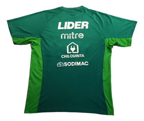 Camiseta De Entrenamiento Santiago Wanderers 2014, Mitre, L (Usado)