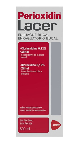 Enjuague Bucal Perioxidin Lacer 500 Ml