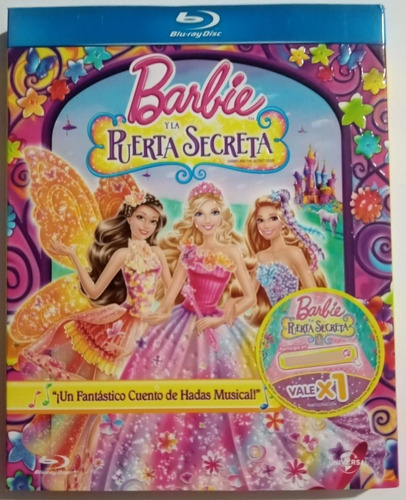 Barbie Y La Puerta Secreta Pelicula En Blu-ray