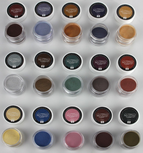 Polvo Acrílico Majestic Collection Nail Factory 15 Tonos Color Random