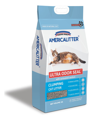 Arena Sanitaria Odor Seal Americalitter 7 Kg