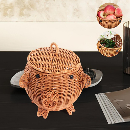 Cesta De Almacenamiento Para Aperitivos, Estilo A 19cmx21cm