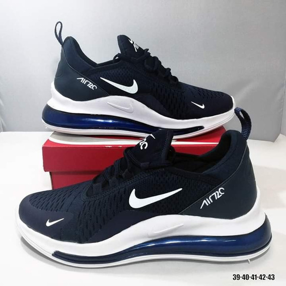 Nike Air Max 270 Hombres Zapatillas para Hombre Nike Azul Nike Air Max 270 Hombres Zapatillas para Hombre Nike Azul