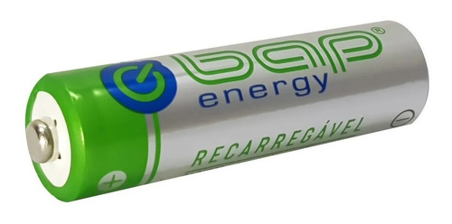 Imagem 4 de 4 de Pilha Aa Recarregável 2700mah Bap Energy (4 Unidades)