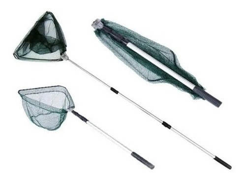 Passaguá Retrátil Dobrável Para Pesca 1,70m Cabo De Alumínio