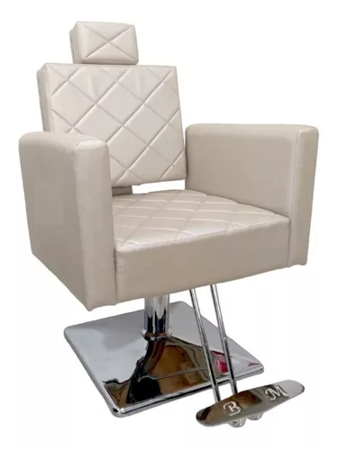 Poltrona Cadeira Reclinável De Barbeiro Hidráulico - BM Móveis