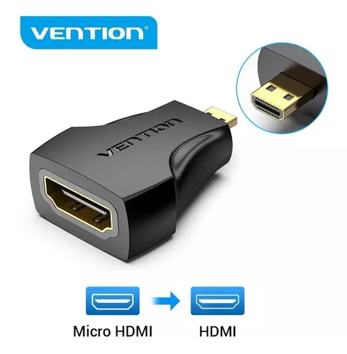 Adaptador mini / micro HDMI 1080p macho a HDMI hembra / UL