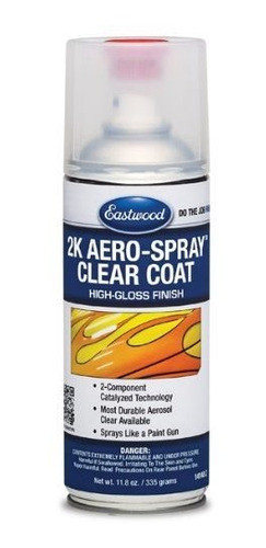 Eastwood Durable Paint Aerosol 2k Alto Brillo 12 Onzas