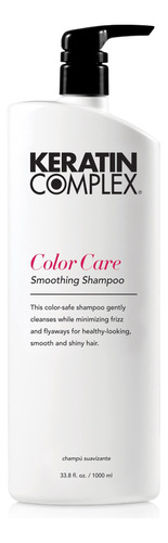 Keratin Complex Champú Suavizante Color Care, 33.8 Fl Oz