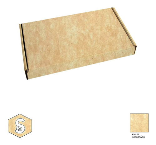 5 Caja Postales Ecommerce Packaging (pd) 37,5x26,5x3,5 Cm 