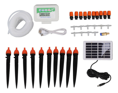 Bomba De Agua Con Temporizador, Dispositivo De Riego Solar,