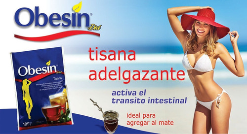 Obesin Diet - Adelgazante - Pack X 3 Uds De 100g