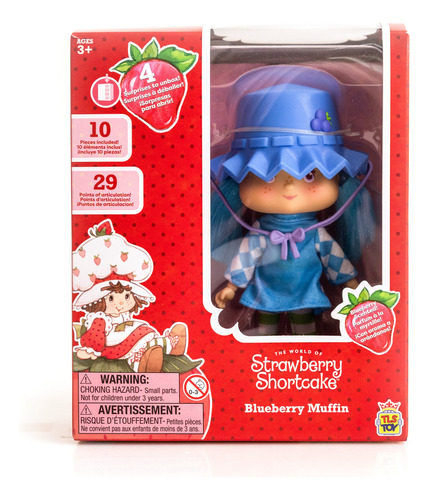 Muñeca Frutillitas Strawberry Shortcake Articulada 2025