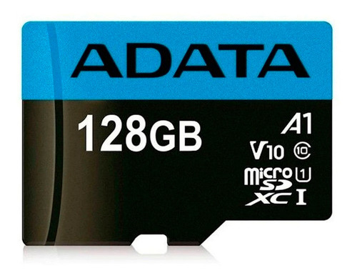 Micro Sd Adata, Microsdxc 128gb, Uhs-i Clase 10  A1 +adapta