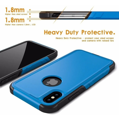 Forro iPhone 10 iPhone X - Shock Absorption Bumper